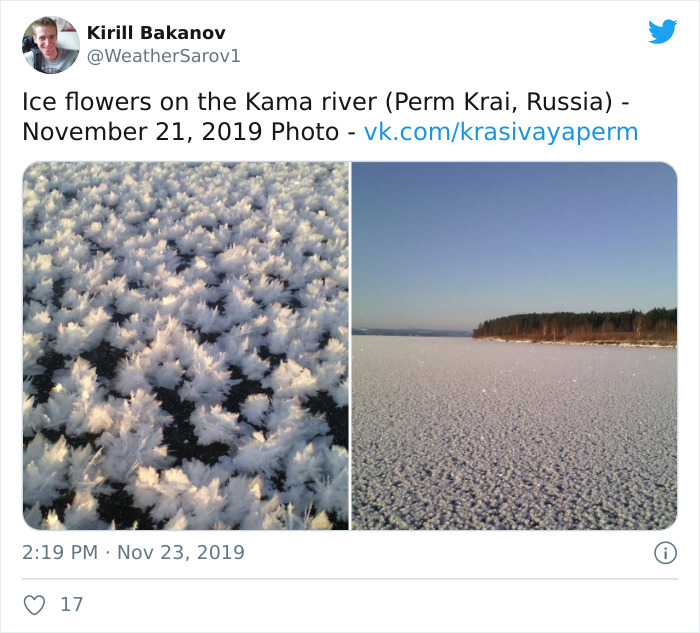 30 Of The Strangest Weather Occurrences In Russia Shared By This Twitter Account