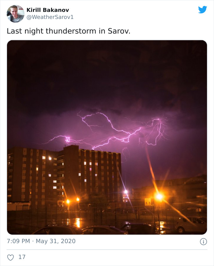 30 Of The Strangest Weather Occurrences In Russia Shared By This Twitter Account