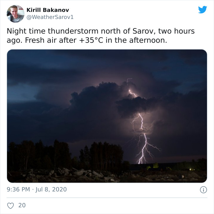 30 Of The Strangest Weather Occurrences In Russia Shared By This Twitter Account