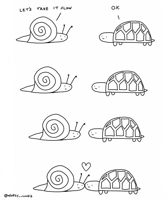 26 Minimalistic Illustrations That Tackle Mental Health By “Worry Lines”