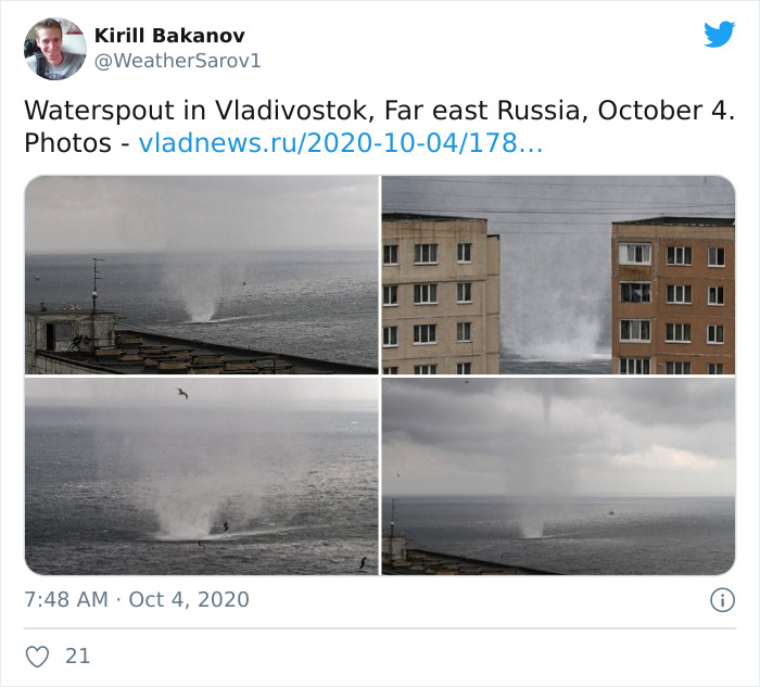 30 Of The Strangest Weather Occurrences In Russia Shared By This Twitter Account