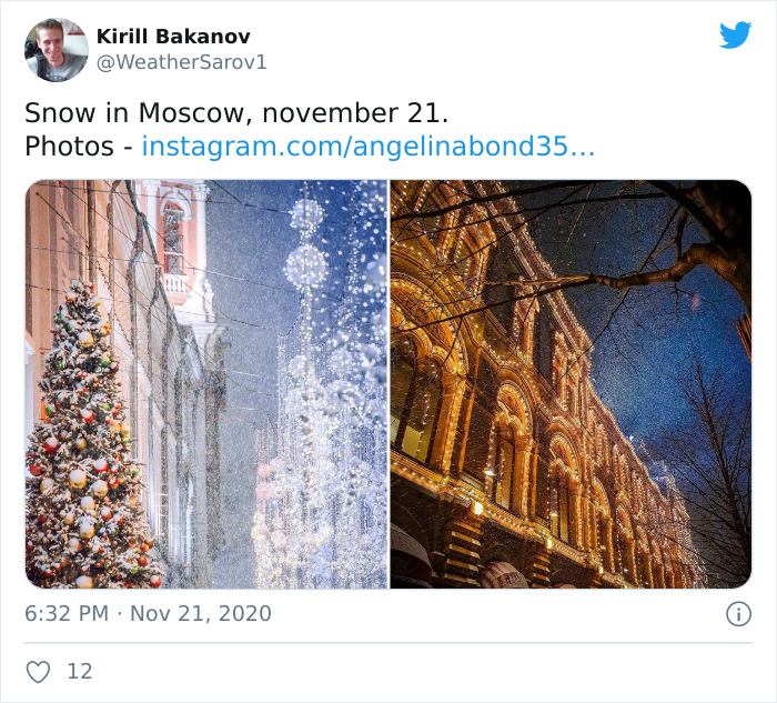 30 Of The Strangest Weather Occurrences In Russia Shared By This Twitter Account