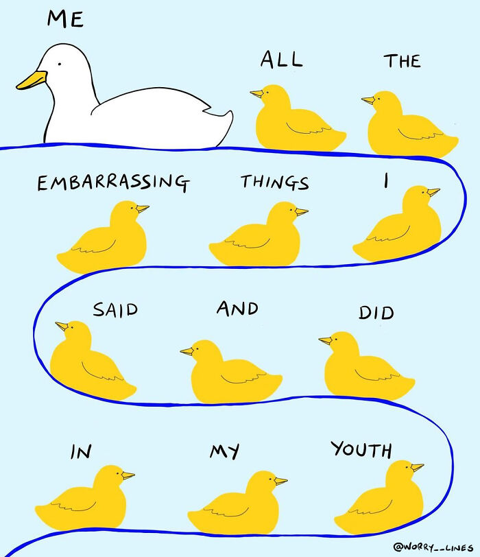 26 Minimalistic Illustrations That Tackle Mental Health By “Worry Lines”