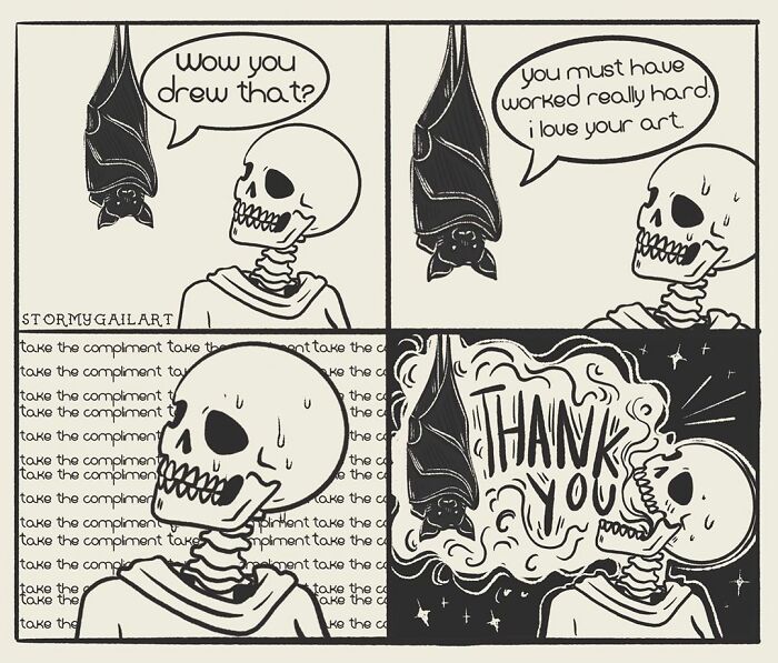 35 Honest Skeleton Comics About Loss, Mental Health, And Therapy By ‘Stormy Gail’