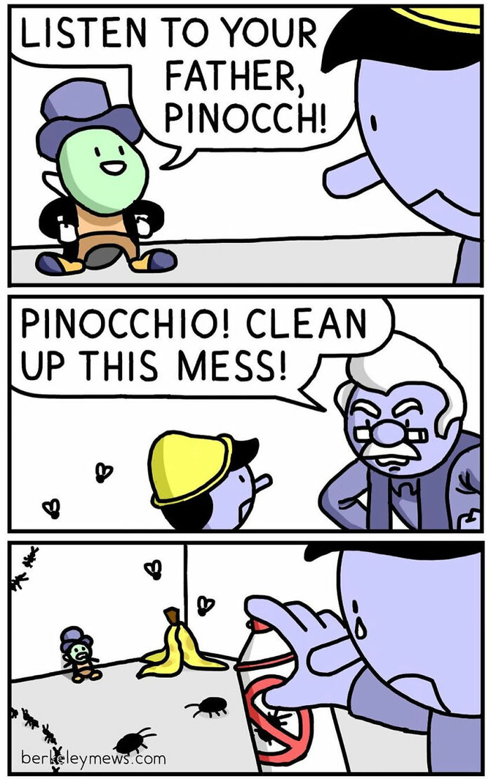 Artist Adds Twisted Endings To His Seemingly Innocent Comics (31 Pics)