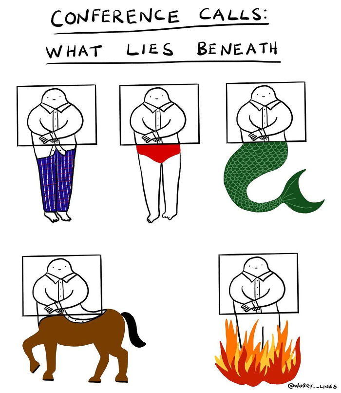 26 Minimalistic Illustrations That Tackle Mental Health By “Worry Lines”