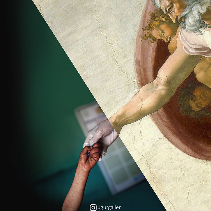 I Show The Contrast Between The Two Worlds That Our Children Currently Live In By Combining Photos (26 Pics)