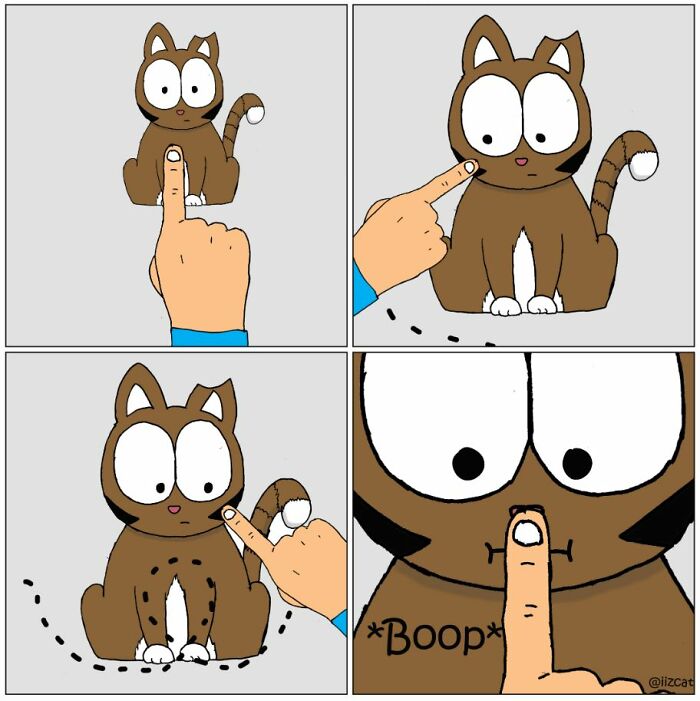 Artist Sums Up Life With A Cat In 23 Comics