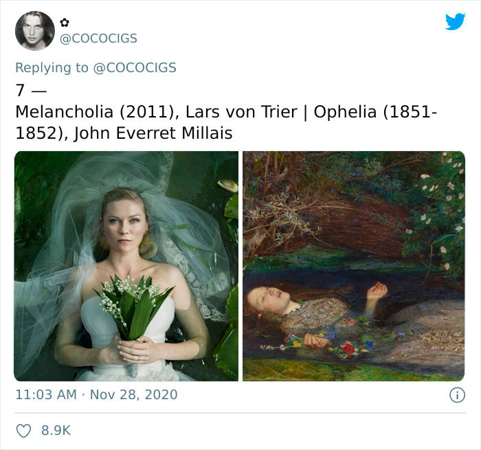 People Believe They’ve Noticed Art References In Popular Movies, Share 19 Side-By-Side Pics On Twitter