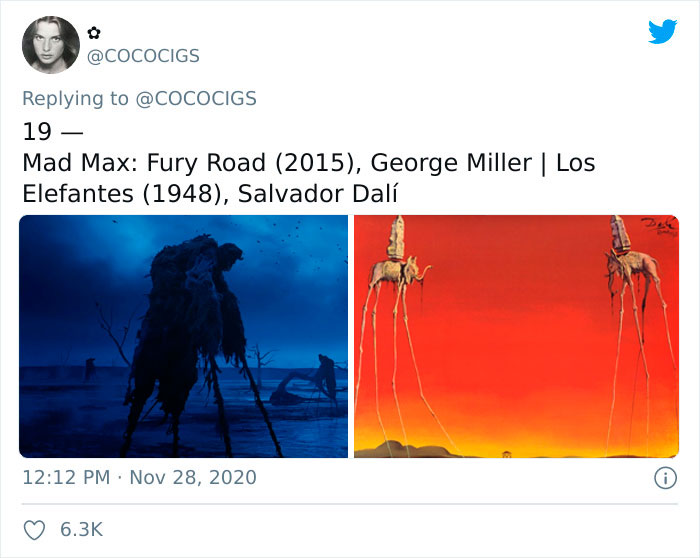 People Believe They’ve Noticed Art References In Popular Movies, Share 19 Side-By-Side Pics On Twitter