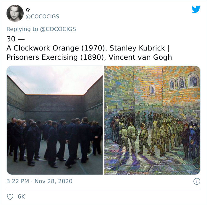 People Believe They’ve Noticed Art References In Popular Movies, Share 19 Side-By-Side Pics On Twitter