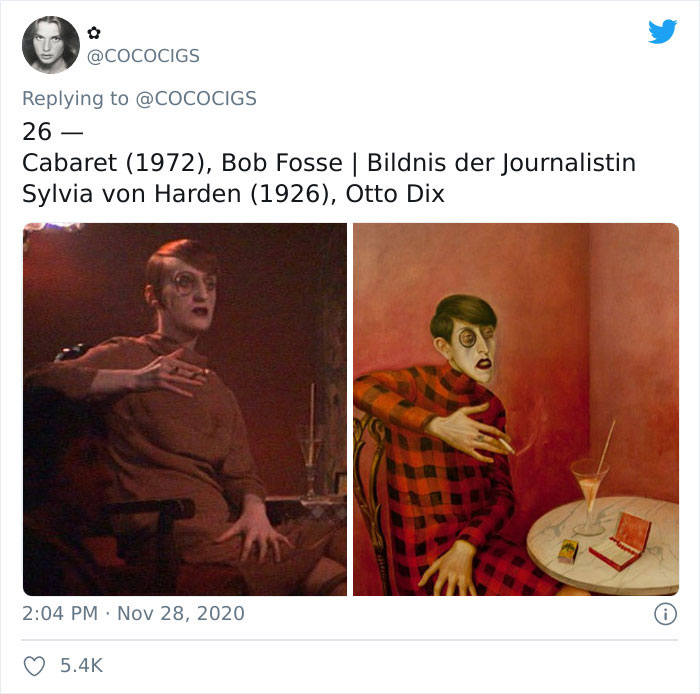 People Believe They’ve Noticed Art References In Popular Movies, Share 19 Side-By-Side Pics On Twitter