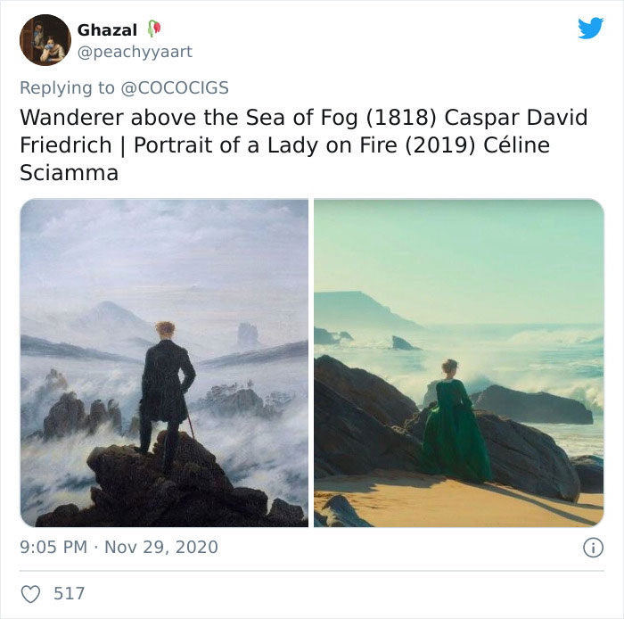 People Believe They’ve Noticed Art References In Popular Movies, Share 19 Side-By-Side Pics On Twitter