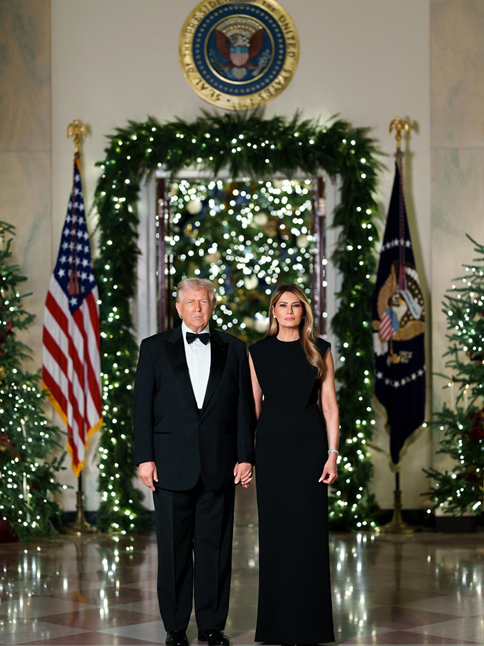 “They Look So Miserable”: Melania And Donald Trump’s Christmas Card Draws Brutal Backlash Online