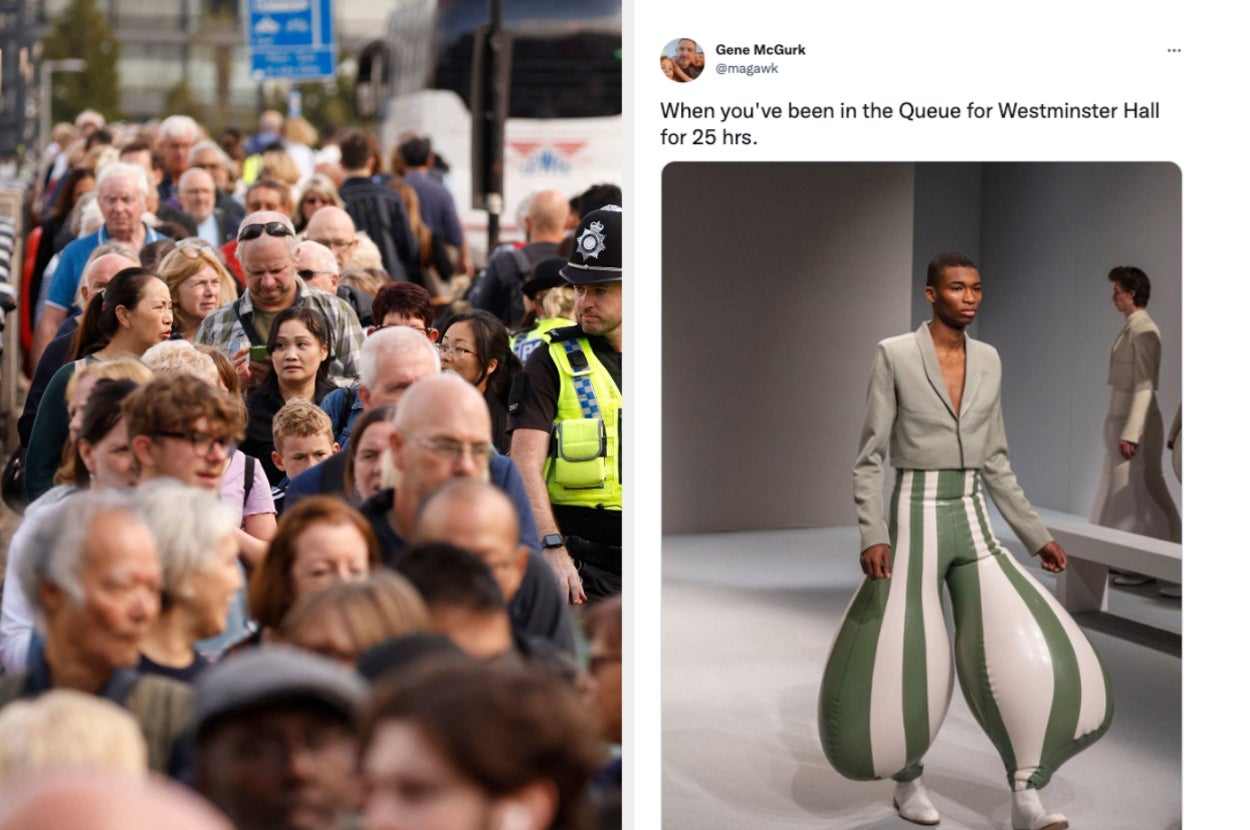 17 Very British Tweets About The Very British Queue To See The Very British Queen's Coffin