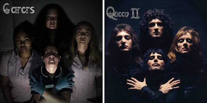 Care Home Residents Recreate Iconic Album Covers And It Looks Amazing (10 Photos)